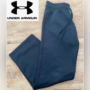 Under Armour Sz Youth L? Black UA Storm‎ Open Hem Athletic Pants